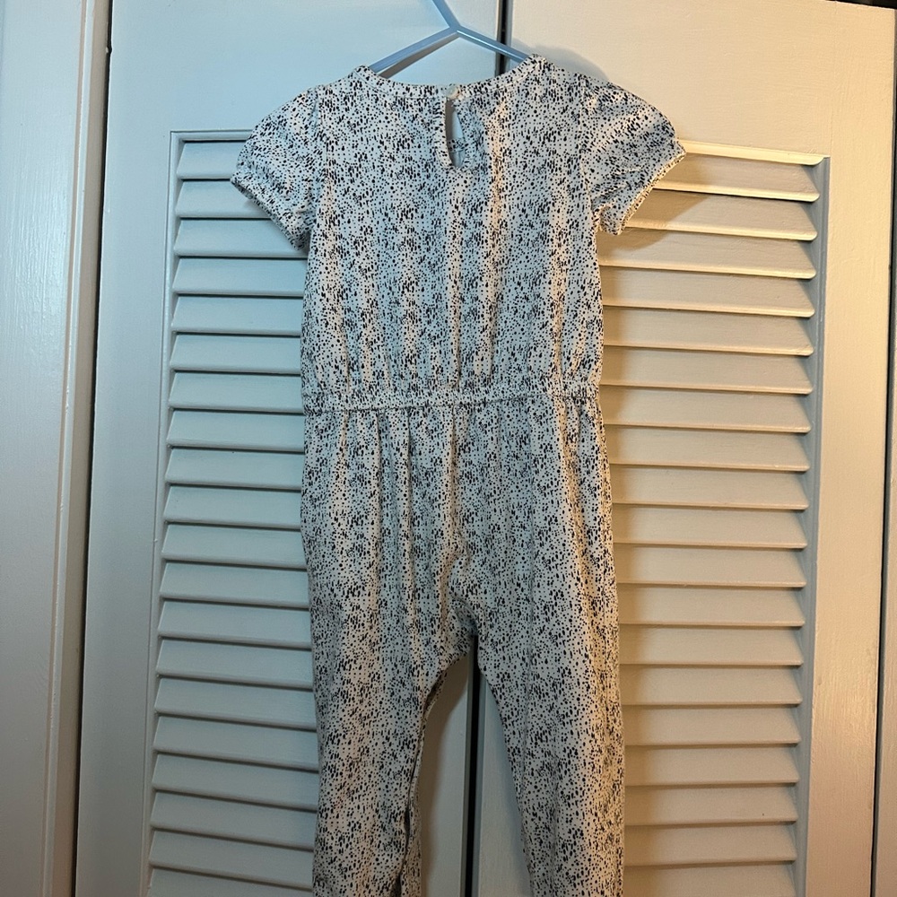 Carter's Black Speckled Bodysuit and Blue Hearts Bodysuit - Picture 7 of 10